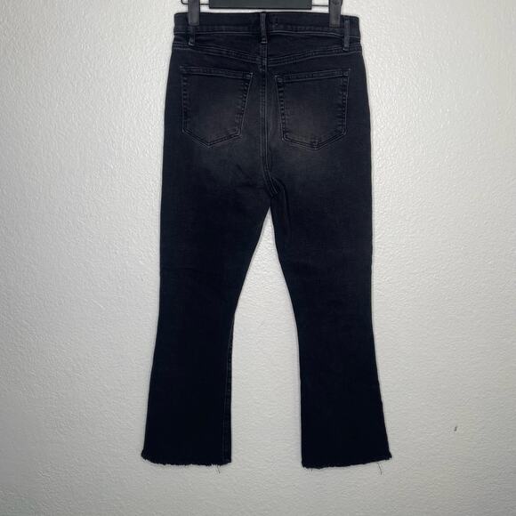 LOFT Black Kick Crop Jeans - Picture 2 of 16